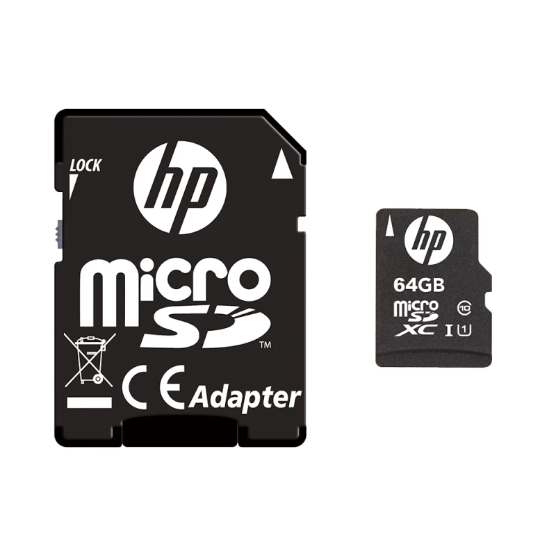 HP SDU64GBXC10HP-EF geheugenkaart 64 GB MicroSDXC UHS-I Class 10