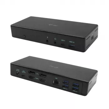 Dockingstation i-tec USB-C Quattro Display Dockingstation met Power Delivery 85 W