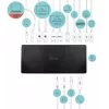 Dockingstation i-tec USB-C Quattro Display Dockingstation met Power Delivery 85 W