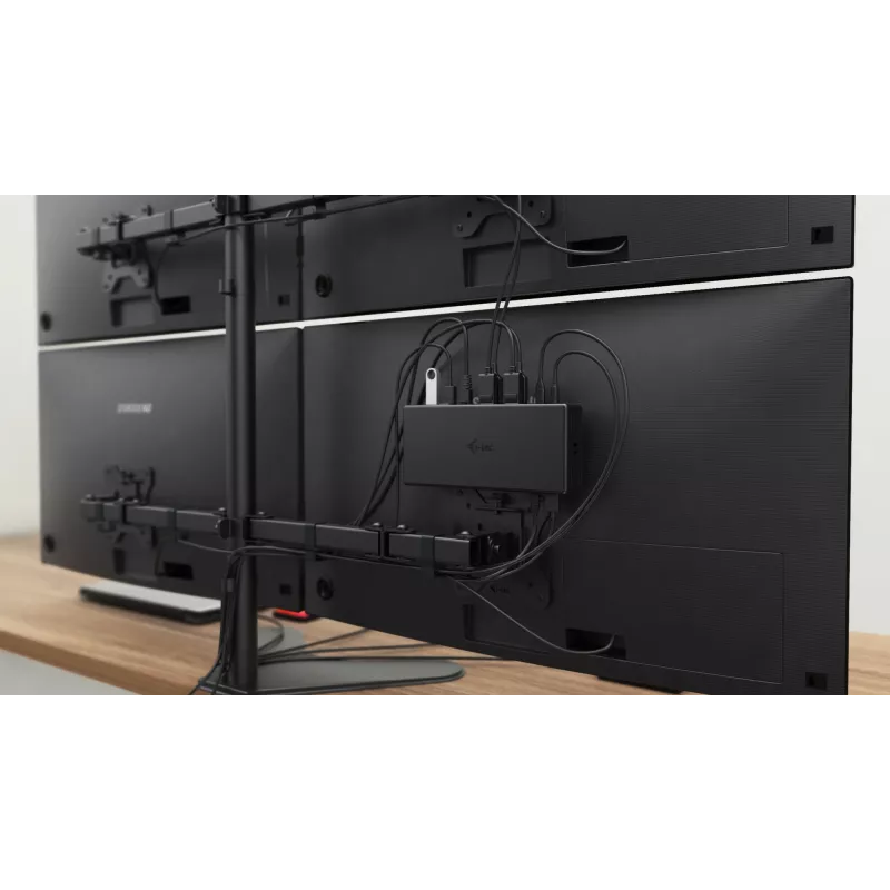 Dockingstation i-tec USB-C Quattro Display Dockingstation met Power Delivery 85 W