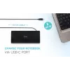 Dockingstation i-tec USB-C Quattro Display Dockingstation met Power Delivery 85 W