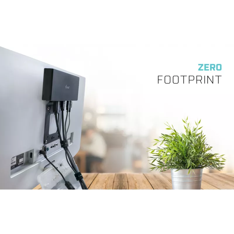 Dockingstation i-tec USB-C Quattro Display Dockingstation met Power Delivery 85 W