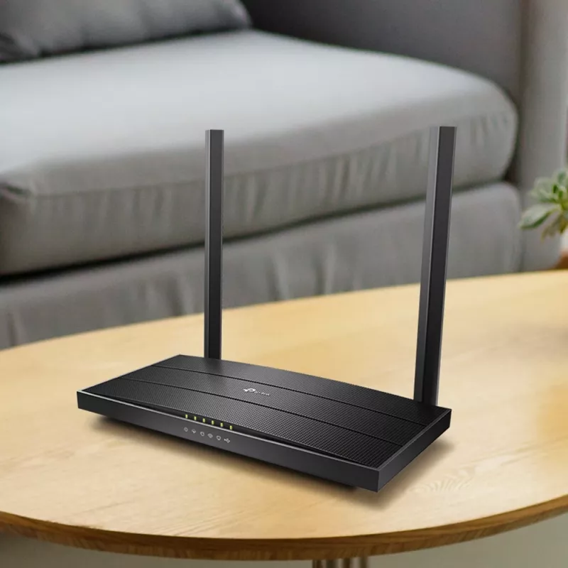 TP-Link Archer AC1200 MU-MIMO VDSL/ADSL draadloze modemrouter, zwart