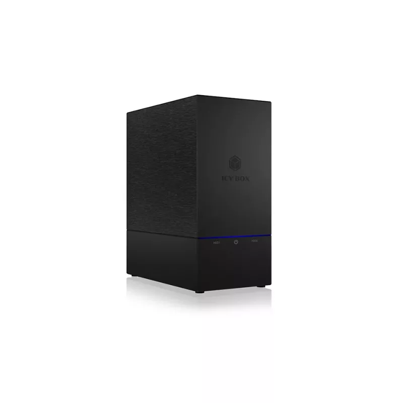 ICY BOX IB-RD3621-C31 schijvenarray 0 TB desktop zwart