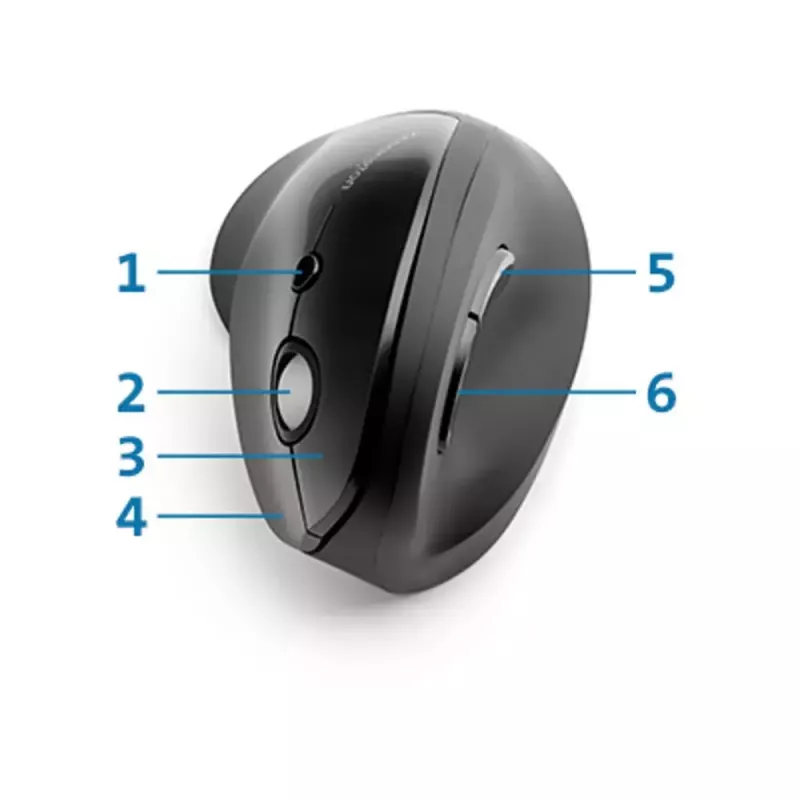 Muis Kensington Pro Fit Ergo Vertical draadloos RF draadloos