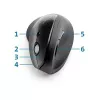 Muis Kensington Pro Fit Ergo Vertical draadloos RF draadloos