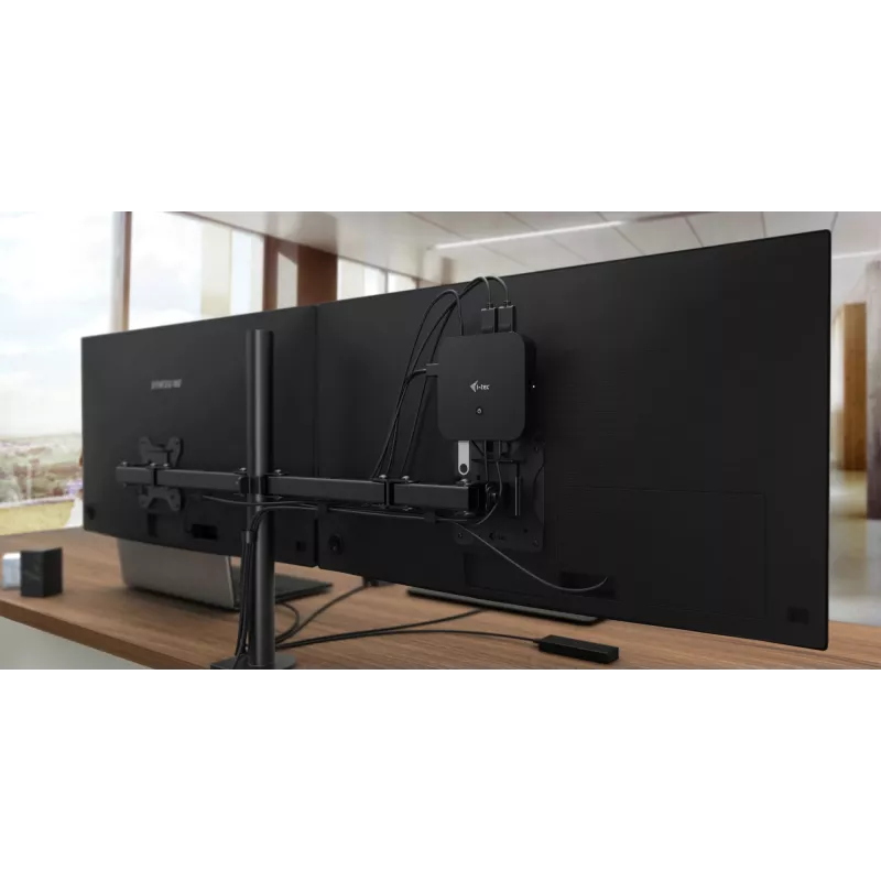 i-tec USB-C Dual Display Dockingstation met Power Delivery 100 W + universele oplader 100 W