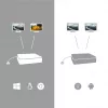 i-tec USB-C Dual Display Dockingstation met Power Delivery 100 W + universele oplader 100 W