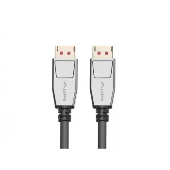 DisplayPort-kabel LANBERG CA-DPDP-20CU-0018-BK 1,8 m DisplayPort 1.4 32,4 Gbit/s HDR verguld