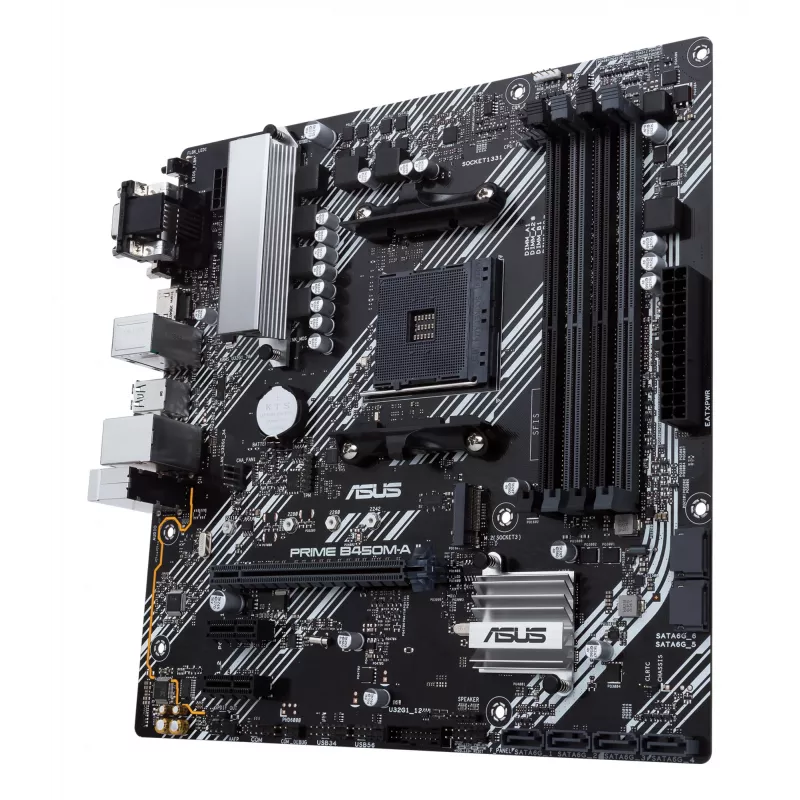 Moederbord ASUS PRIME B450M-A II AMD B450 Socket AM4 micro ATX