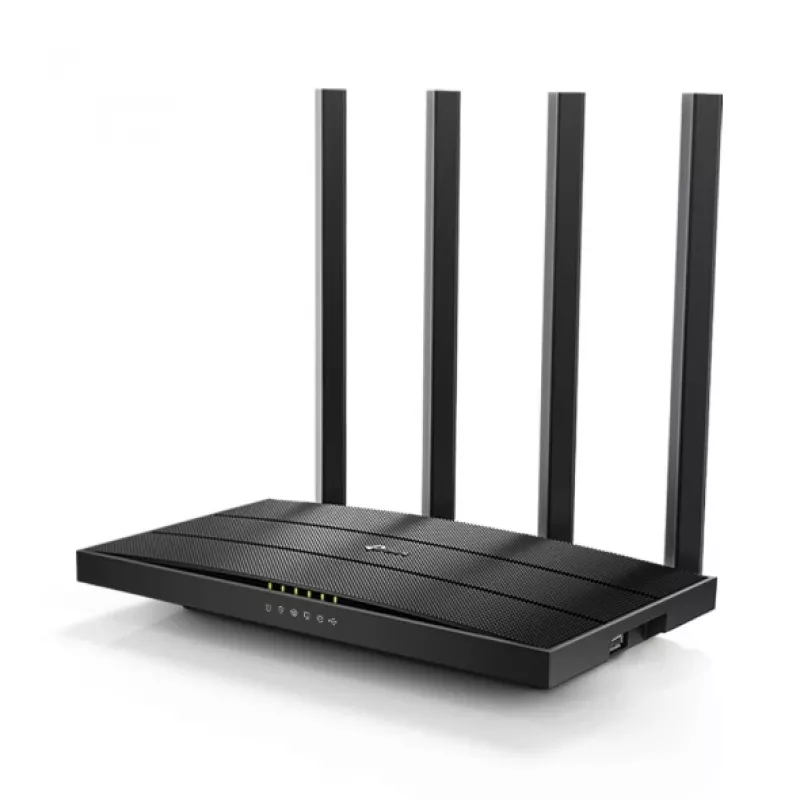 TP-Link Archer C6U wifirouter Gigabit Ethernet dualband (2,4 GHz / 5 GHz) zwart