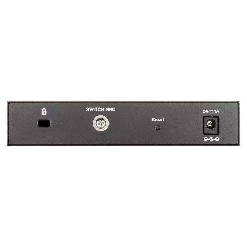 D-Link DGS-1100-08V2 managed L2 Gigabit Ethernet (10/100/1000) zwart