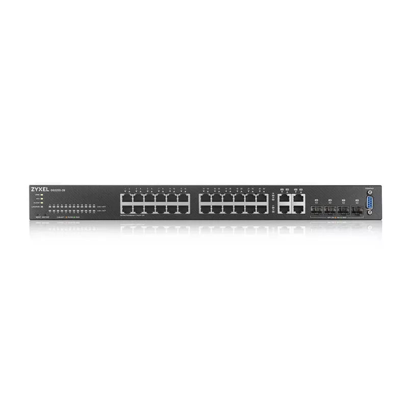 Zyxel GS2220-28-EU0101F netwerkswitch Managed L2 Gigabit Ethernet (10/100/1000) zwart