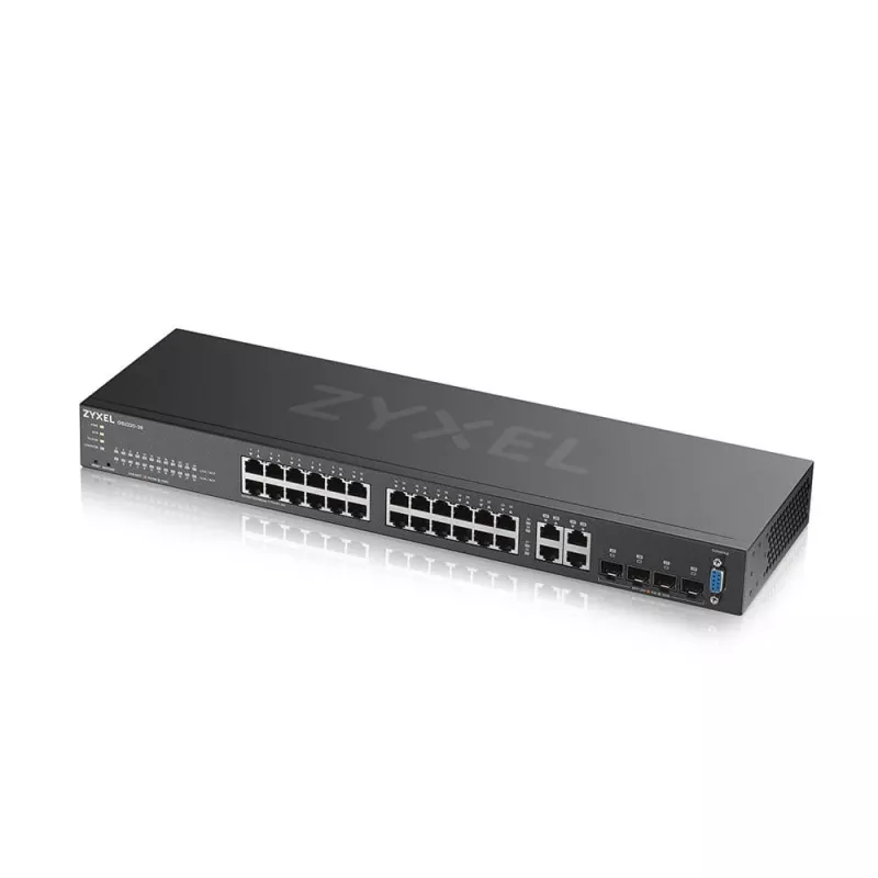 Zyxel GS2220-28-EU0101F netwerkswitch Managed L2 Gigabit Ethernet (10/100/1000) zwart