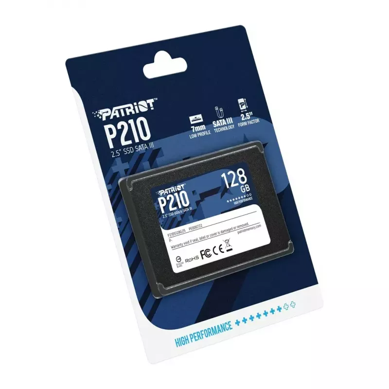 Patriot Memory P210 2,5 inch 128GB Serial ATA III 450/350 MB/s