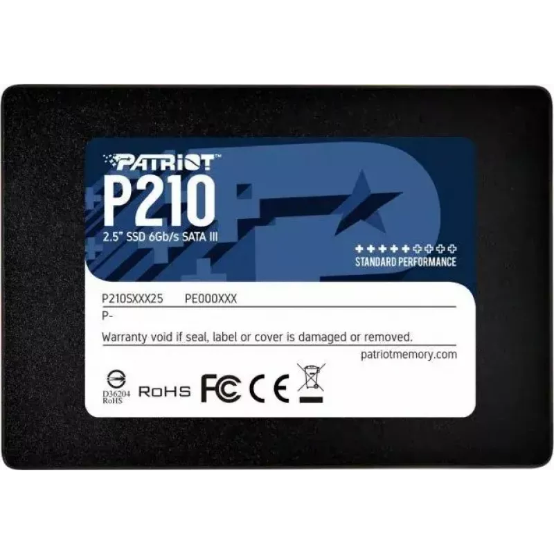 Patriot Memory P210 2,5 inch 128GB Serial ATA III 450/350 MB/s