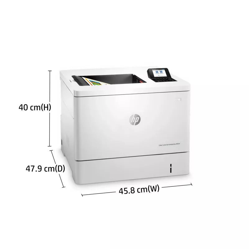 HP Color LaserJet Enterprise M554dn printer, laser, kleur, 1200 x 1200 DPI, A4, 33 ppm, dubbelzijdig printen