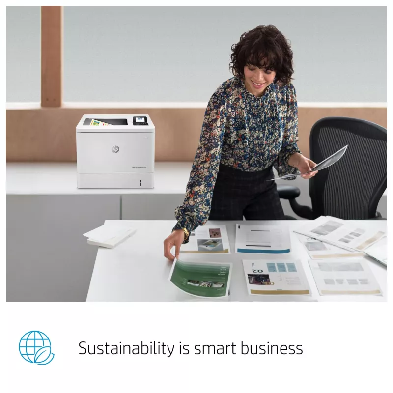 HP Color LaserJet Enterprise M554dn printer, laser, kleur, 1200 x 1200 DPI, A4, 33 ppm, dubbelzijdig printen