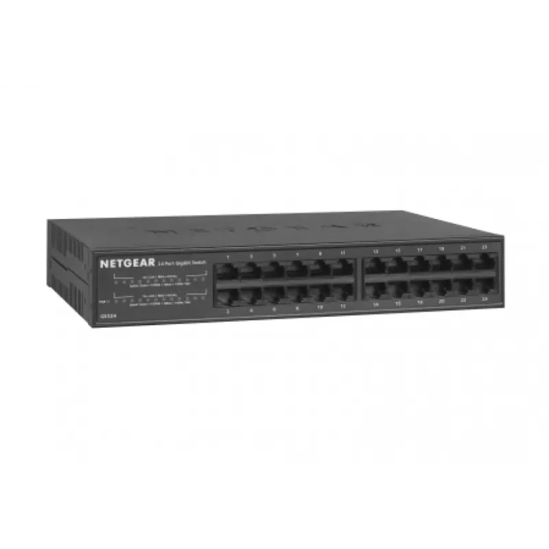 NETGEAR GS324 Unmanaged Gigabit Ethernet (10/100/1000) zwart