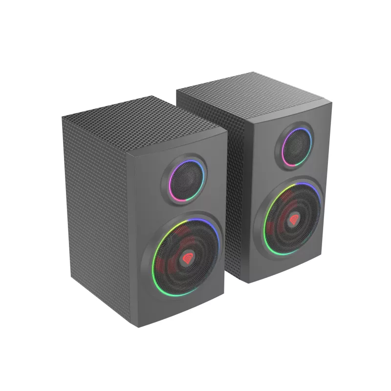 GENESIS Helium 300 BT luidsprekerset 24 W pc/laptop zwart 2.0 kanalen 2-weg Bluetooth