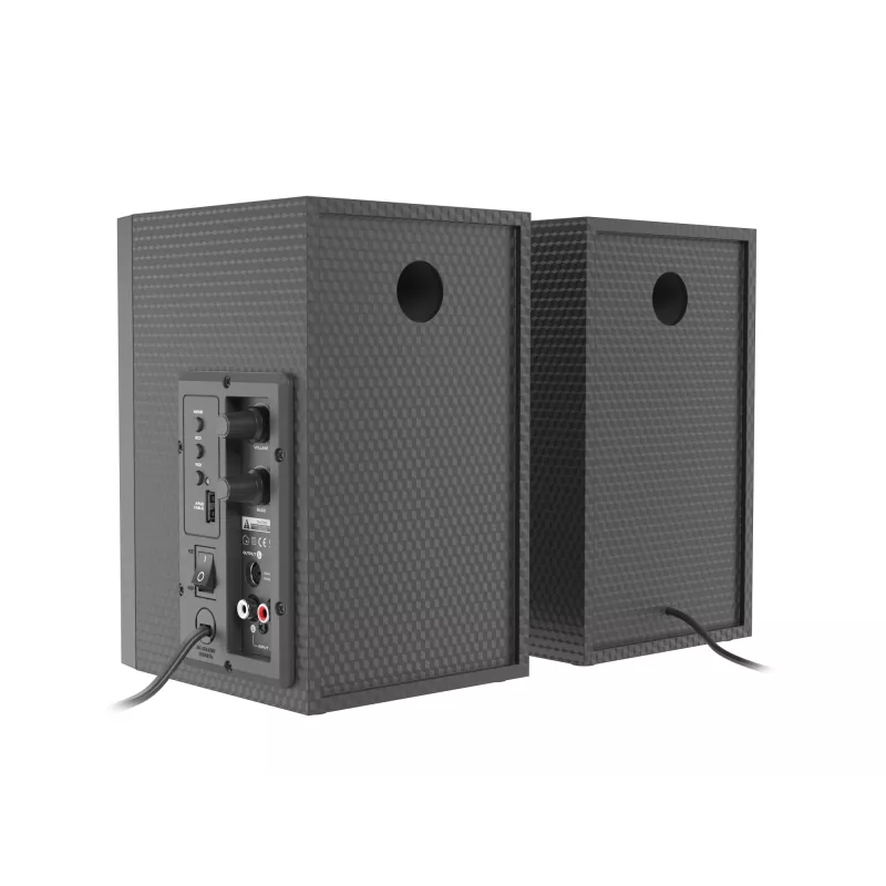 GENESIS Helium 300 BT luidsprekerset 24 W pc/laptop zwart 2.0 kanalen 2-weg Bluetooth