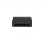 Onbeheerde netwerkswitch LANBERG DSP3-1005-60W, 5x Gigabit RJ-45, 4x PoE+ (60 W totaal), 10 Gbit/s schakelcapaciteit