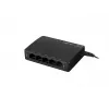 Onbeheerde netwerkswitch LANBERG DSP3-1005-60W, 5x Gigabit RJ-45, 4x PoE+ (60 W totaal), 10 Gbit/s schakelcapaciteit