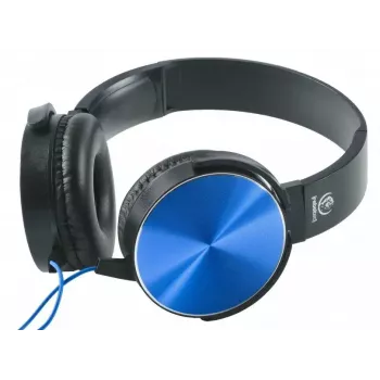 Stereo-koptelefoon Rebeltec MONTANA BLU