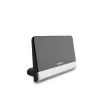Philips digitale tv-antenne SDV6222/12, zwart, zilver, 48 dBi, FM, UHF, VHF, 1.8 m, 210 x 100 x 140 mm, coax