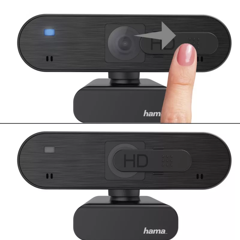 Hama C-600 Pro webcam 2 MP 1920 x 1080 pixel USB 2.0 zwart