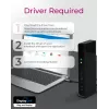 ICY BOX IB-DK2251AC bekabeld USB 3.2 Gen 2 (3.1 Gen 2) Type-A zwart