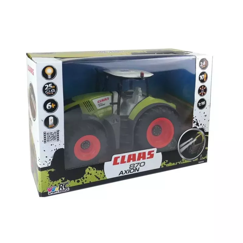 Happy People Claas Axion 870 RC tractor 34424, schaal 1:16, groen