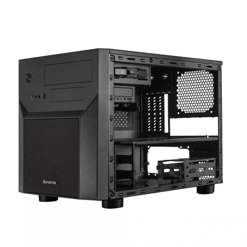 Chieftec CI-02B-OP computerbehuizing cube zwart