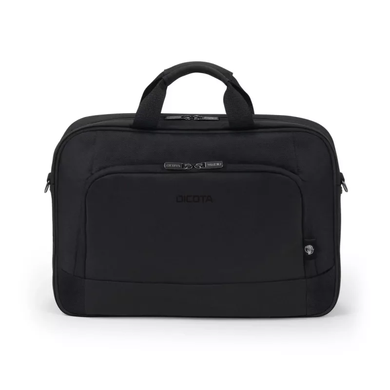 DICOTA Eco Top Traveller Base - 13-14,1 inch notebooktas - zwart / 300d RPET polyester