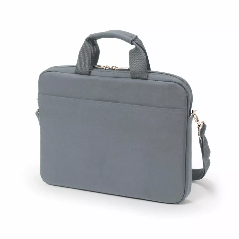 DICOTA Eco schlank Case Base – 13-14,1 inch notebooktas – grijs / 300d RPET polyester