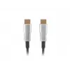 HDMI-kabel LANBERG CA-HDMI-20FB-0200-BK 20 m, HDMI 2.0, Type-A stekker–stekker, 18 Gbit/s, 4K@60Hz (3840×2160), HDR, ARC, Ethernet