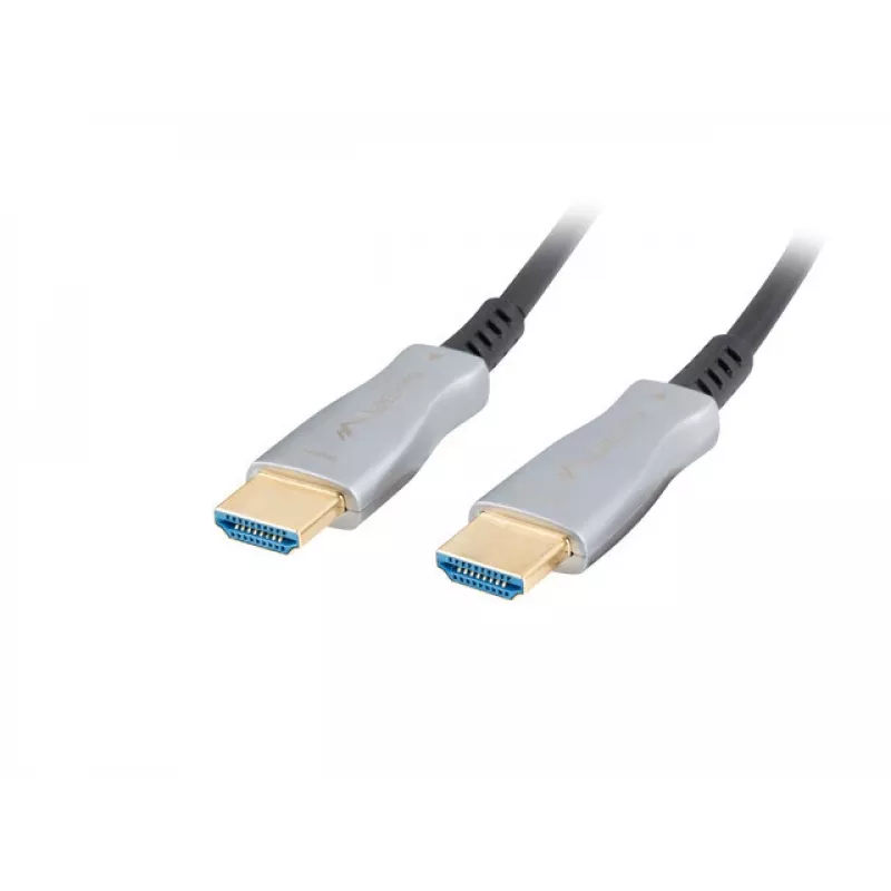 Lanberg CA-HDMI-20FB-0400-BK HDMI 2.0 actieve optische (AOC) kabel, 40 m, type A male-male, 4K 60 Hz (3840x2160), 18 Gbit/s, Ethernet, zwart