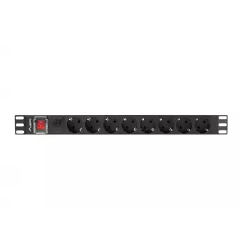 Stroomverdeeleenheid PDU Lanberg PDU-08F-0200-BK
