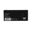 UPS-batterij verzegelde lood-zuur Green Cell AGM38