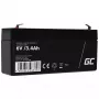 UPS-batterij verzegelde lood-zuur Green Cell AGM38