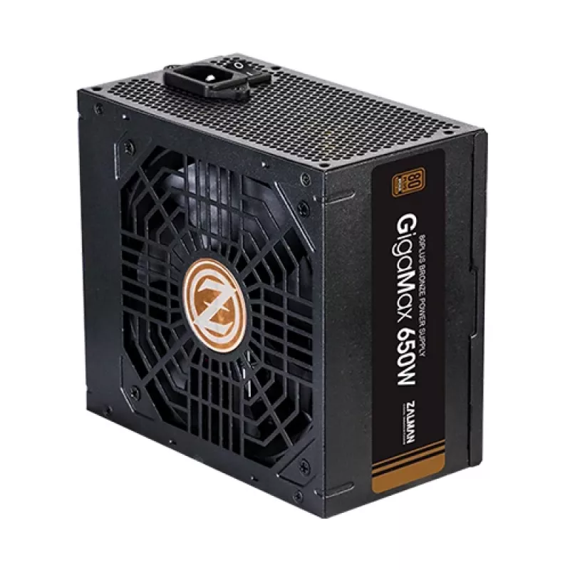 Zalman ZM650-GVII voeding 650 W 20+4 pin ATX ATX zwart