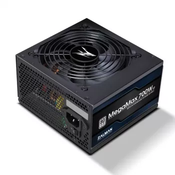 Zalman ZM700-TXII V2 MegaMax 80PLUS 230V EU STANDARD gecertificeerde hoogrenderende PCI-E-voeding 700 W 20+4-pin ATX ATX
