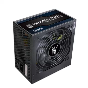 Zalman ZM700-TXII V2 MegaMax 80PLUS 230V EU STANDARD gecertificeerde hoogrenderende PCI-E-voeding 700 W 20+4-pin ATX ATX