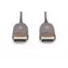 DIGITUS DisplayPort AOC hybride glasvezelkabel M/M UHD 8K@60Hz, CE, zwart 20m