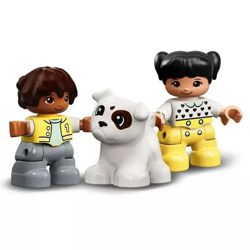 LEGO DUPLO Getallentrein 10954 – leertrein met genummerde wagons om te tellen en sorteren