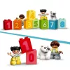 LEGO DUPLO Getallentrein 10954 – leertrein met genummerde wagons om te tellen en sorteren