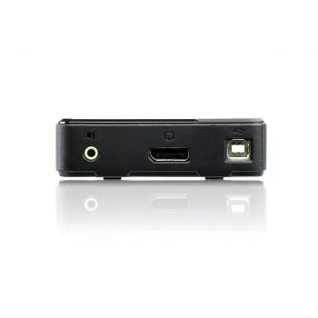 ATEN 2-poorts USB 4K DisplayPort 1.2 KVM-switch (KVM-kabel inbegrepen)