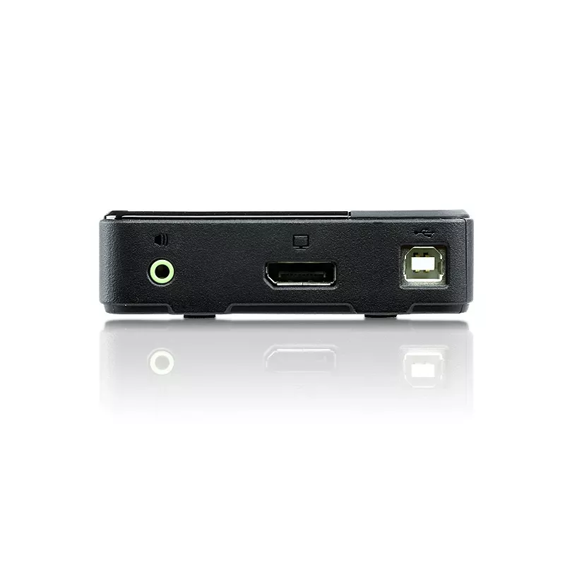 ATEN 2-poorts USB 4K DisplayPort 1.2 KVM-switch (KVM-kabel inbegrepen)