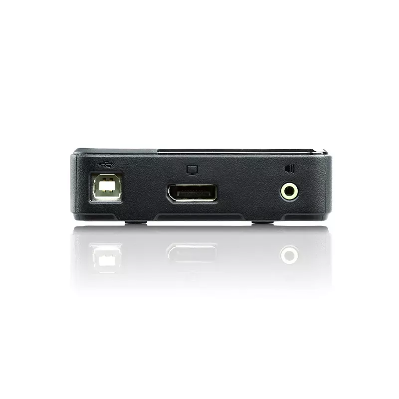 ATEN 2-poorts USB 4K DisplayPort 1.2 KVM-switch (KVM-kabel inbegrepen)