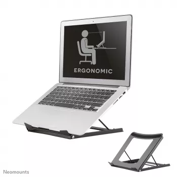 Neomounts NSLS075 zwart laptopstandaard 10-16 inch – opvouwbaar – compact – universeel